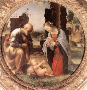 BARTOLOMEO, Fra The Adoration of the Christ Child nn Spain oil painting artist